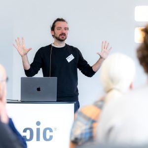 Technisch wurde es dann wieder mit PIC-Mitglied Niklas Möller...