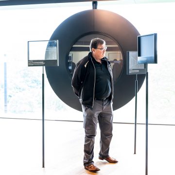 ... ämlich eine geführte Tour durch das Ernst Leitz Museum.