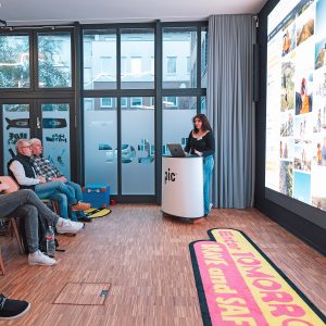 ... und stellte sich den vielfältigen Fragen unserer Community.